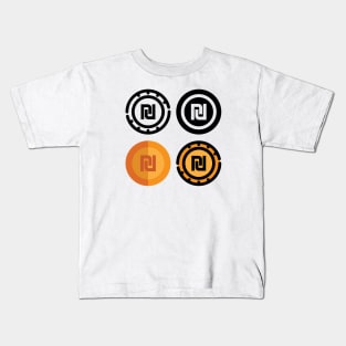 Shekel Currency Kids T-Shirt